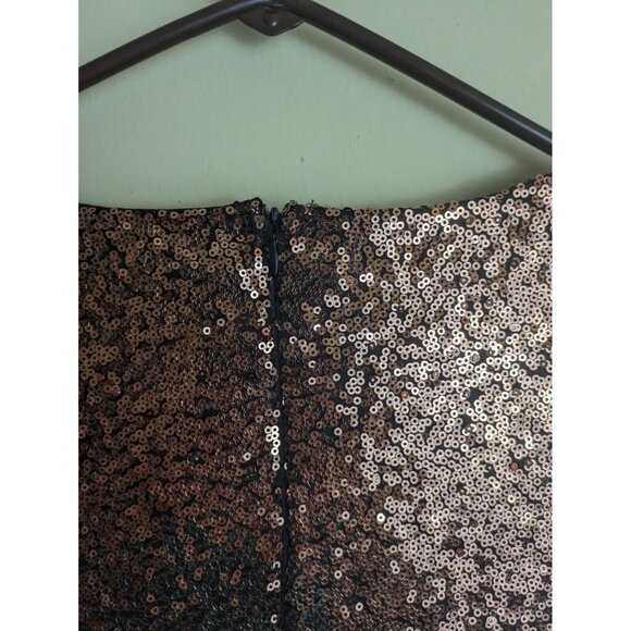 NWT Fashion Nova plus size 2x bronze sequin long sleeve sexy mini dress - Picture 11 of 13